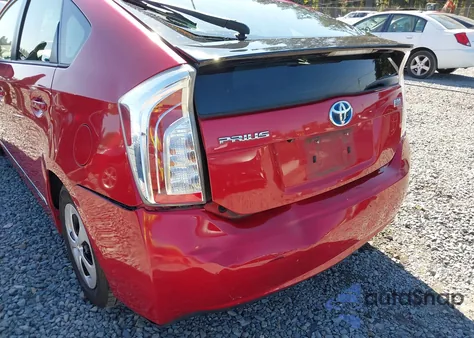 2012 Toyota Prius Four z USA, uszkodzony, nr VIN JTDKN3DU2C5387800